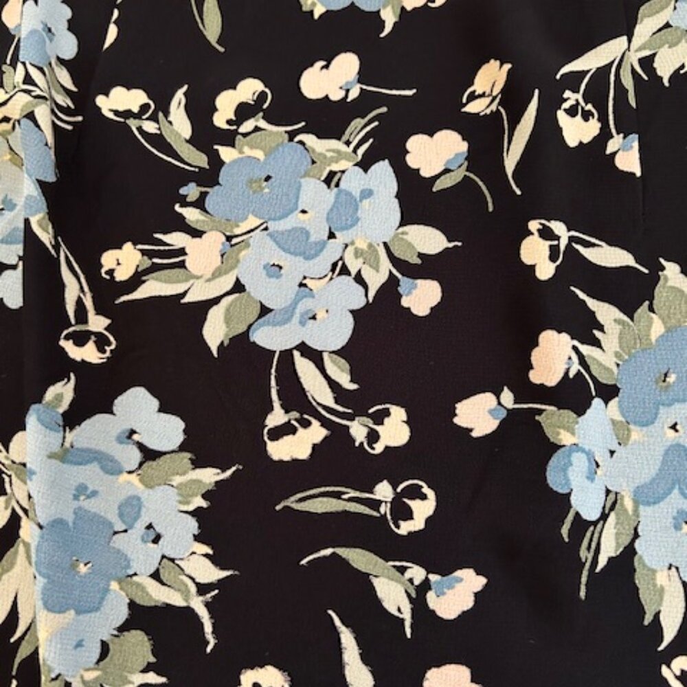 Vintage Betsey Johnson Floral Swiss dot skirt - Picture 13 of 16